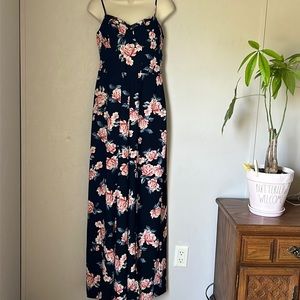 XHILARATION | JUMPSUIT | MED | WRAP AROUND LEGS